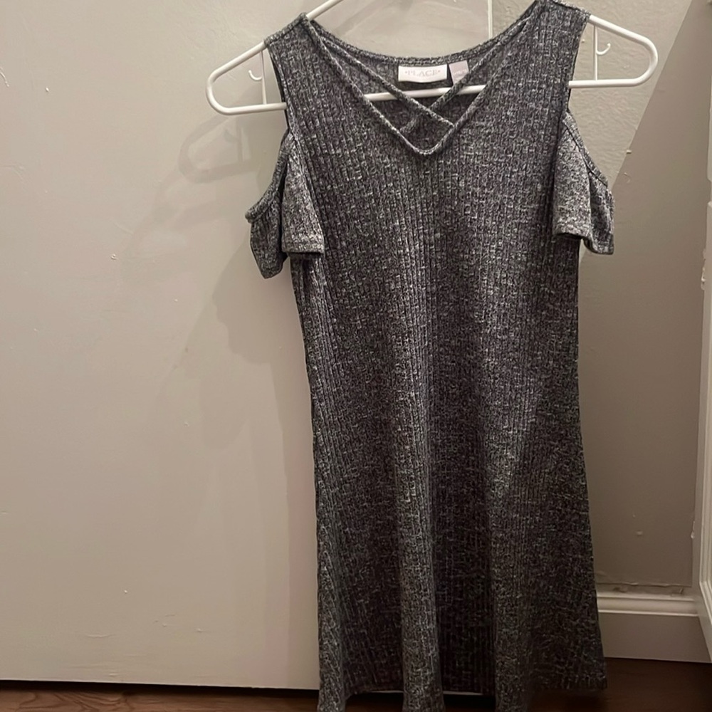 Gray summer dress